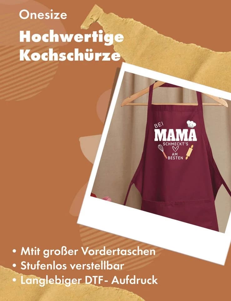 Youth Designz Grillschürze Damen Schürze mit Spruch - Bild 3
