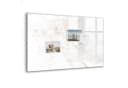 Tulup Magnettafel Glas Notiztafel mit 5 Magneten Bild 2