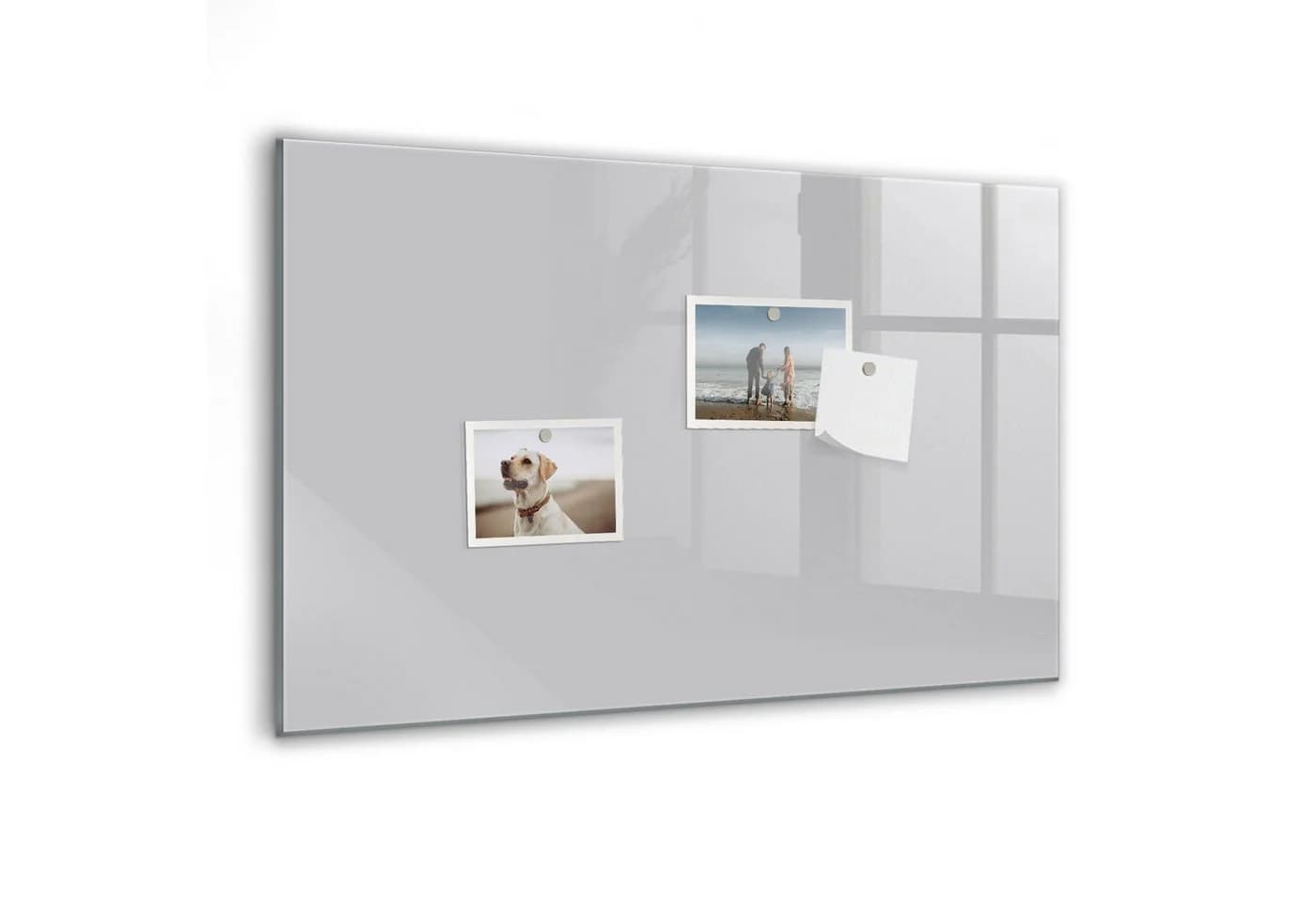 Tulup Magnettafel Notiztafel aus Gehärtetem Glas Grau - Bild 2