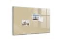 Tulup Magnettafel Notiztafel Gehärtetes Glas Beige Bild 2