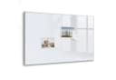 Tulup Magnettafel Notiztafel Gehärtetes Glas Weiß 5 Magnete Bild 2
