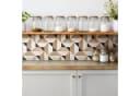 Tulup Selbstklebende Vinylfliesen Marmor & Holz Design 30x30cm Bild 1