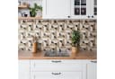 Tulup Selbstklebende Vinylfliesen Marmor & Holz Design 30x30cm Bild 4