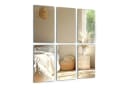 Tulup Spiegelfliesen Selbstklebend 6er Set Modern Glamour Bild 2
