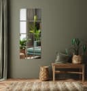 Tulup Spiegelfliesen Selbstklebend 6er Set Modern Glamour Bild 4