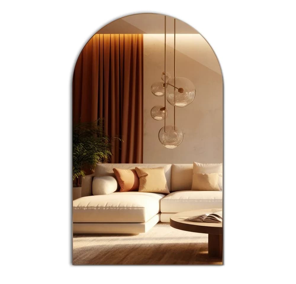 Tulup Dekospiegel Unregelmäßige Form Modern Glas - Bild 2