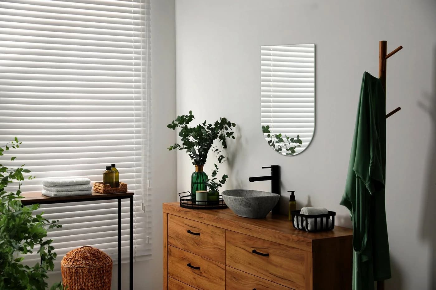 Tulup Dekospiegel Unregelmäßige Form Modern Glas - Bild 5