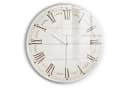 Tulup Wanduhr Glas Römische Ziffern Bild 2