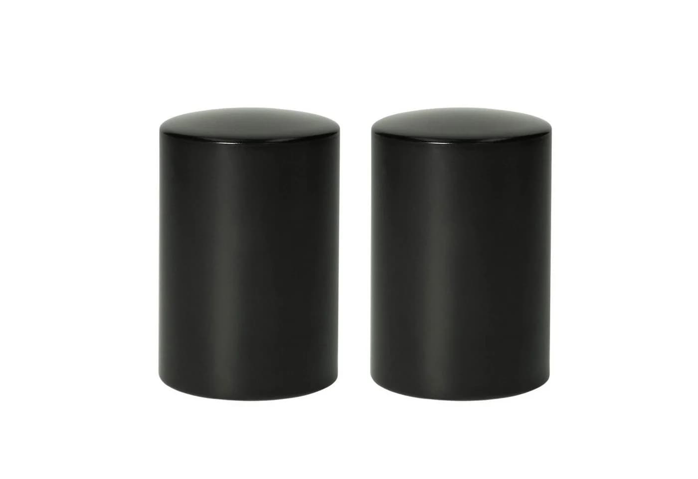elasto Flaschenöffner 2er Set Kapselheber mit Push Up Funktion Schwarz Aluminium - Bild 2