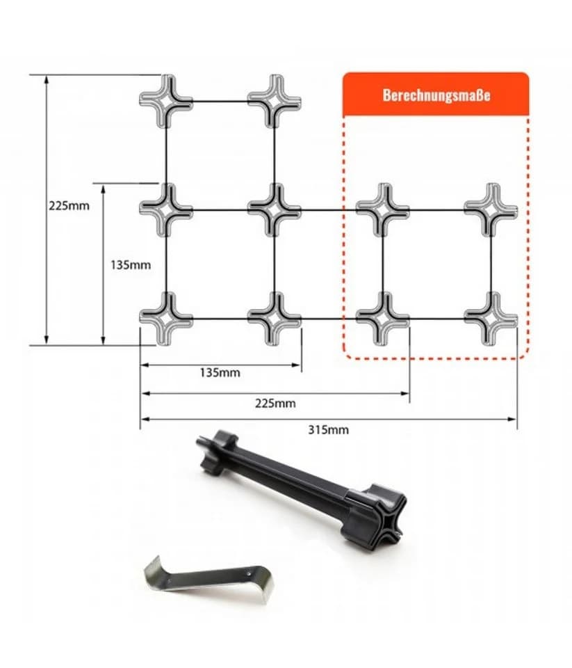 NOOK Weinregal Modulsystem Schwarz Erweitbar Bis 60 Flaschen - Bild 5