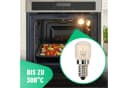 greate. Backofenlampe E14 40W 2er Pack hitzebeständig warmweiß Bild 1
