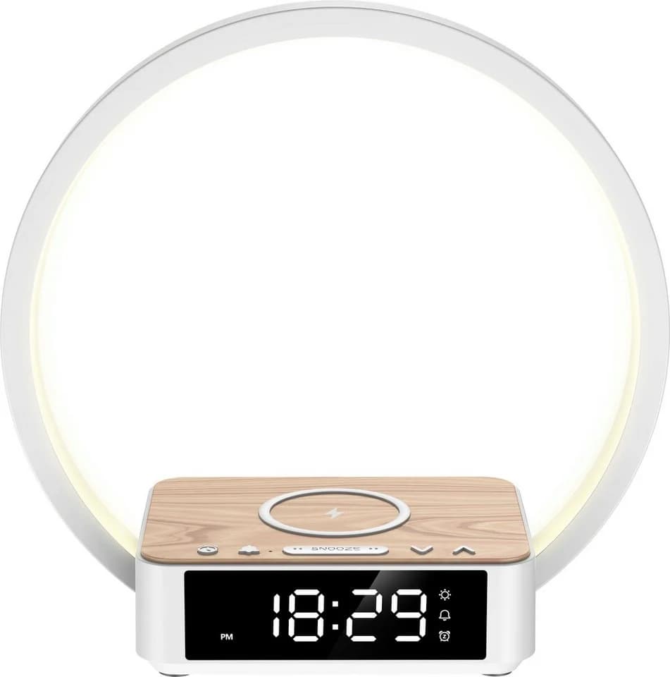 Northpoint LED Wecker mit Wireless Charging & Sonnenaufgangsfunktion - Bild 2