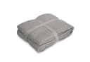 Home Creation Musselin Decke Grau 130x180 cm Kuscheldecke Baumwolle Fleece Bild 2