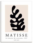 Wandbild ARTLAND Matisse Messerwerfer Schwarz Leinwand Bild 2