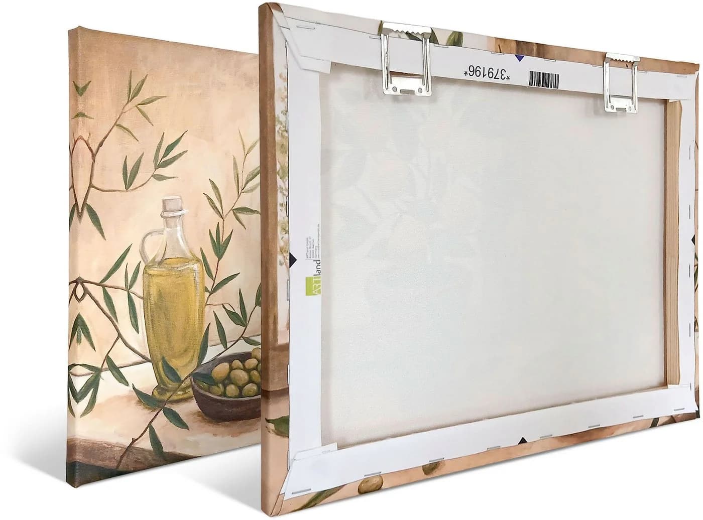 Wandbild ARTLAND Matisse Messerwerfer Schwarz Leinwand - Bild 4