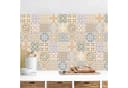 Bilderdepot24 Küchenrückwand selbstklebend beige Fliesenoptik matt Bild 1