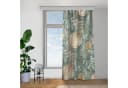 Bilderdepot24 Vorhang Samt Grün Aquarell Blumen Modern Bild 1