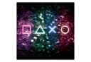 Fototapete Controller Kristallen Neon Art Gaming Vliestapete Matt Bild 1