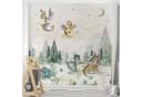 Bilderdepot24 Kindertapete Drachen Aquarell Wald Grün Modern Bild 2