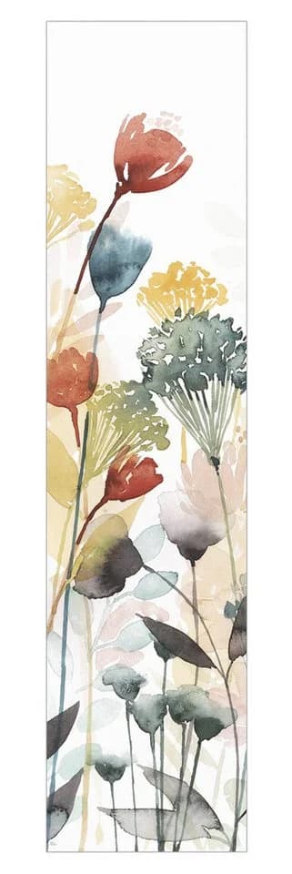 Bilderdepot24 Schiebegardine Flächenvorhang Wildblumen im Sommer II bunt - Bild 2
