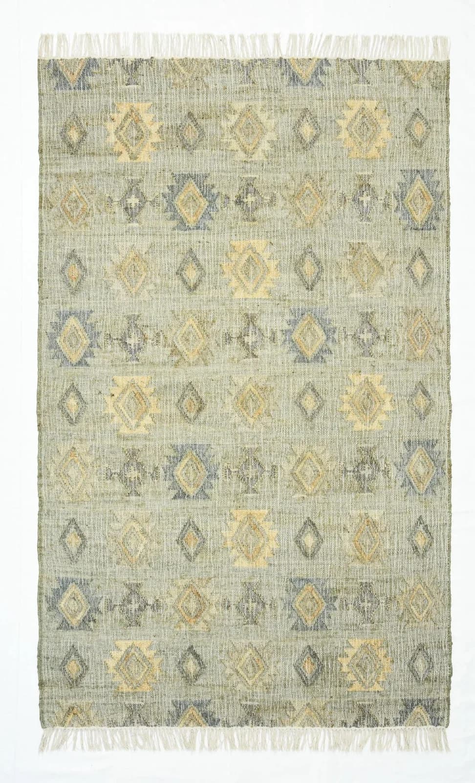 Teppich KELIM VERDA Grün 230x160 cm