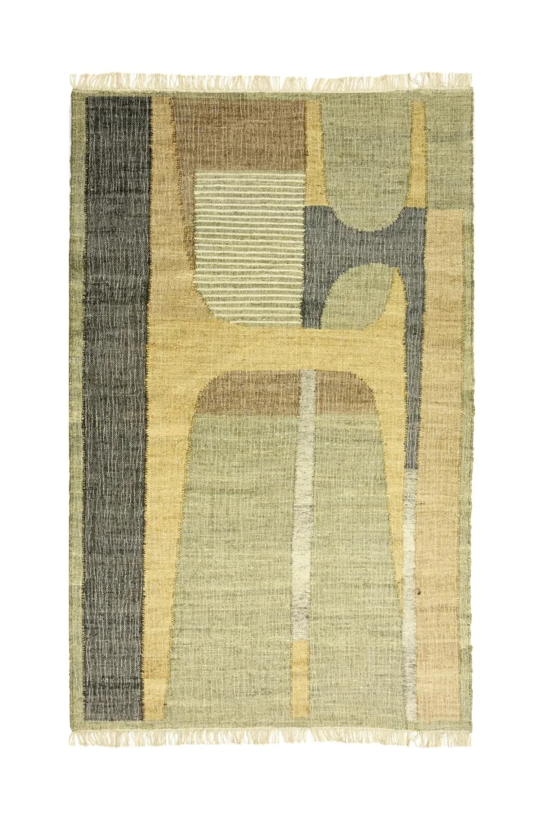 Teppich KELIM VERDA 300x80 cm Jute-Baumwolle