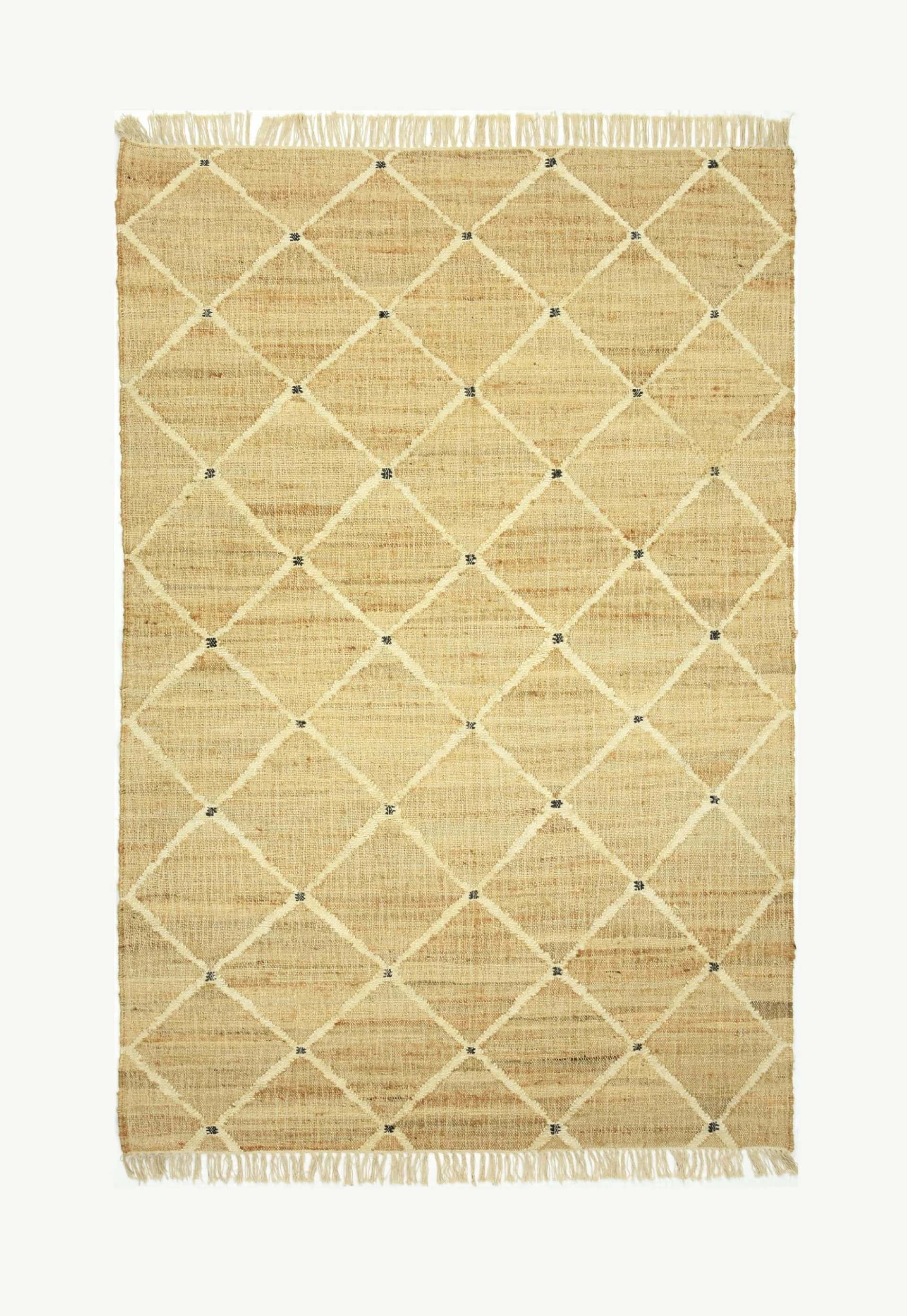 Teppich KELIM VERDA 170x110cm Jute/Baumwolle