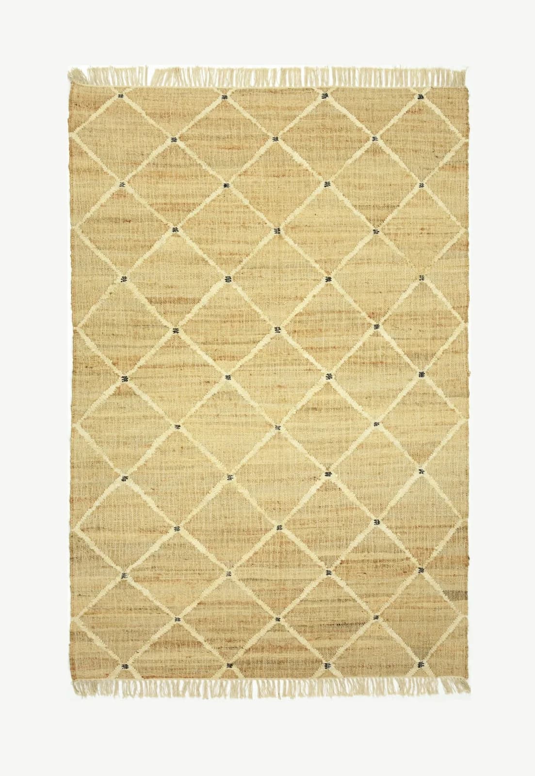 Teppich KELIM VERDA 300x80 cm Jute-Baumwolle