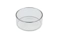 Holfeuer Crystal Design Teelichthalter Klarglas 18k Platinrand Bild 2