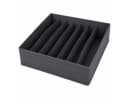 HH-Haushalt Schubladen Organizer 7 Fächer Anthrazit Non Woven Bild 2