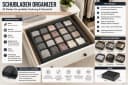 HH-Haushalt Schubladen Organizer 20 Fächer Anthrazit Non Woven Bild 1
