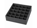 HH-Haushalt Schubladen Organizer 20 Fächer Anthrazit Non Woven Bild 2