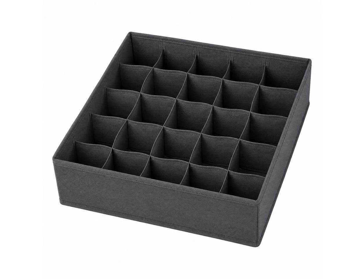 HH-Haushalt Schubladen Organizer 20 Fächer Anthrazit Non Woven - Bild 2
