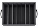 HH-Haushalt Schubladen Organizer 7 Fächer Anthrazit Non Woven Bild 1
