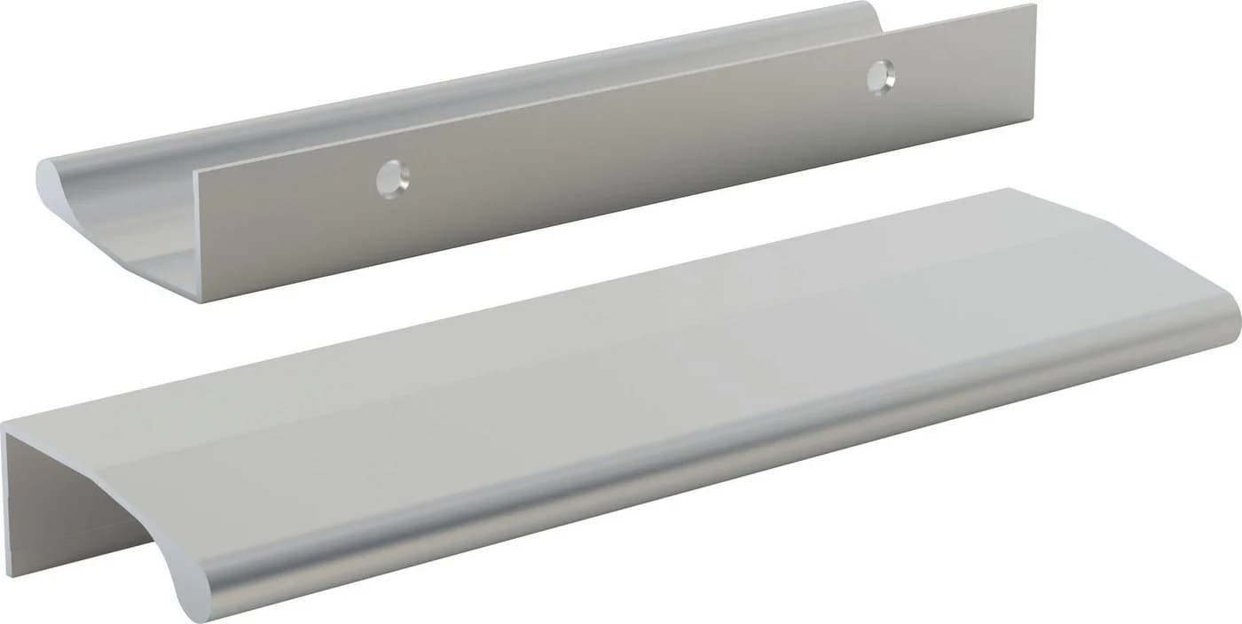 WIEMANN Como Nachtkonsole Bianco-Eiche Glas Chrom - Bild 3