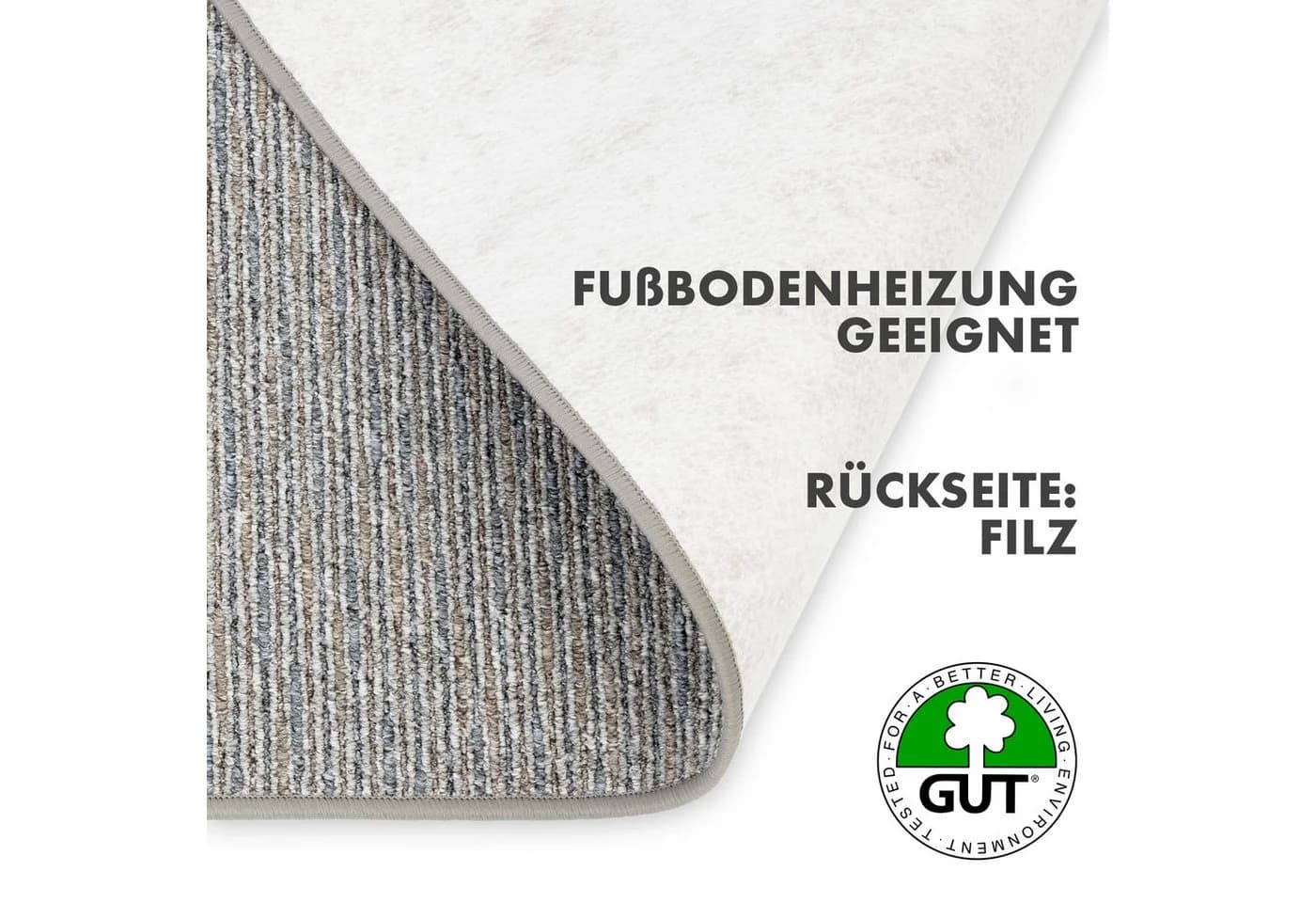 Karat Bettumrandung Geneva 3-teiliges Set Silbergrau - Bild 5