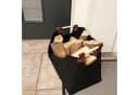 Karat Filztasche Vesta Allzweckkorb Grau Verstärkter Holzgriff Bild 4