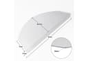 Karat Stufenmatte Arktik Transparent Treppenschutz Bild 4