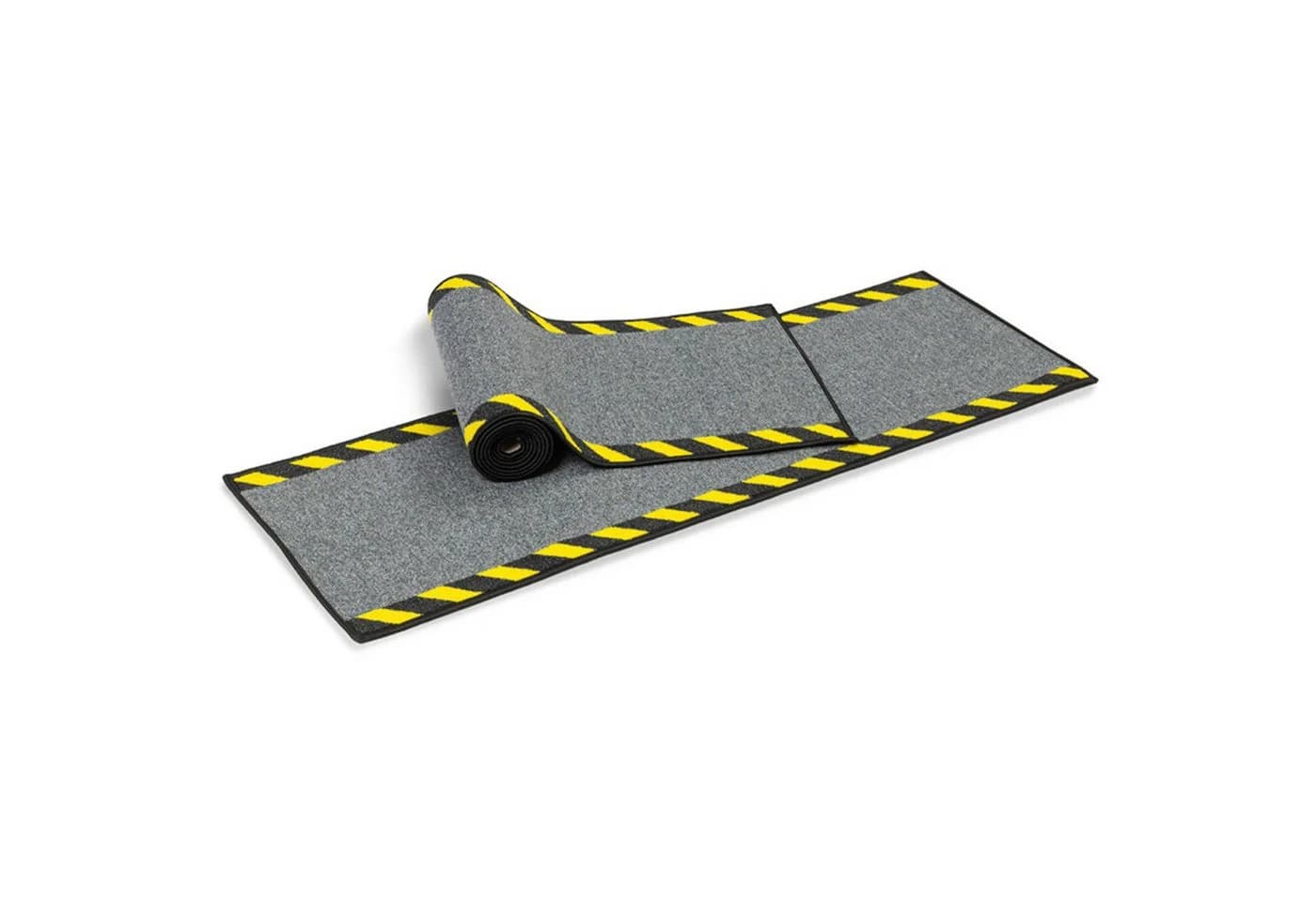 Floordirekt Kabelmatte Schwarz-Gelb Warnumrandung - Bild 4
