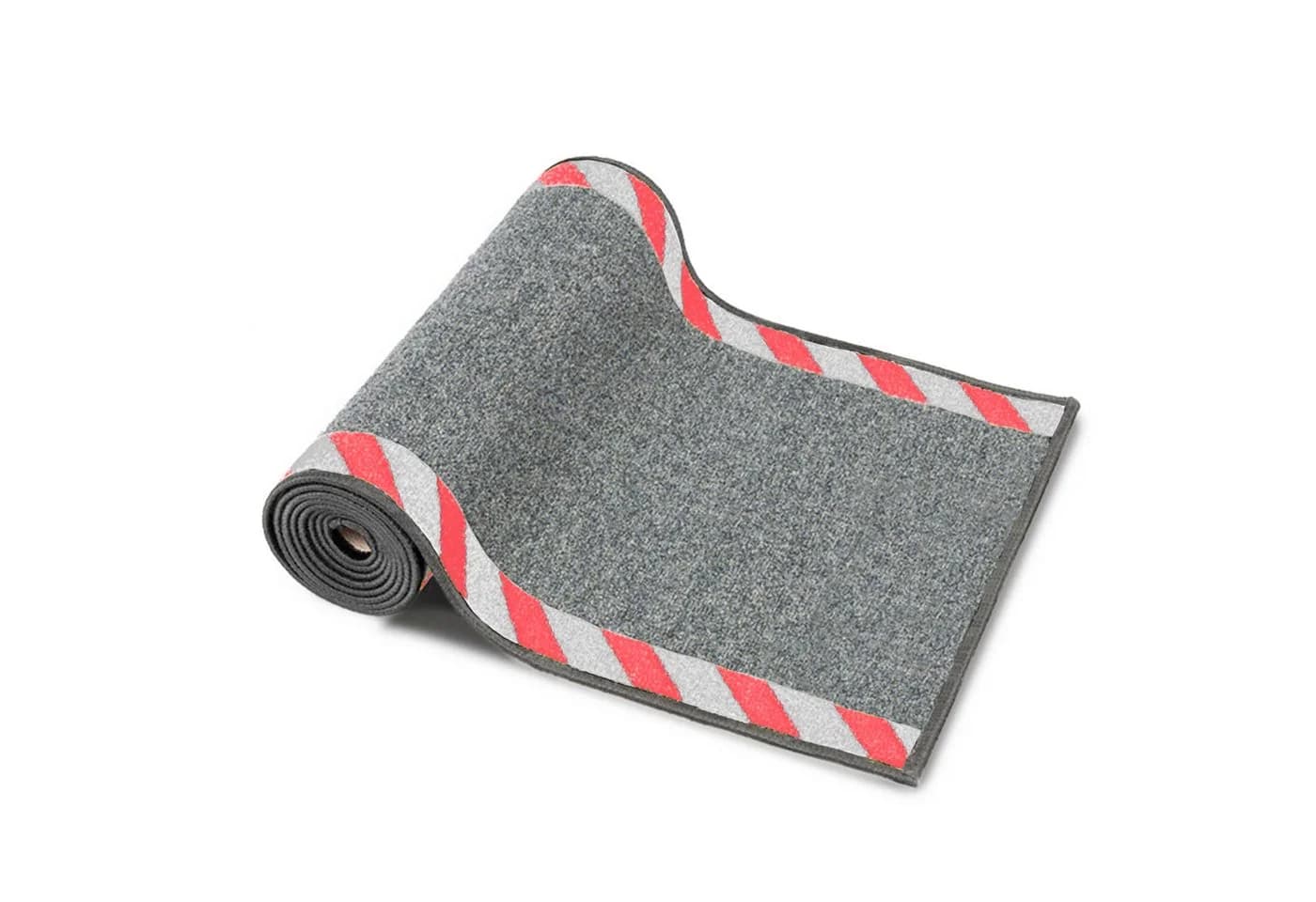 Floordirekt Kabelmatte mit Warnumrandung Schwarz-Gelb/Rot-Weiß - Bild 2