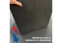 Karat Blumentopfuntersetzer Majesty PVC Grau Schwarz Blau Rot Grün Bild 4