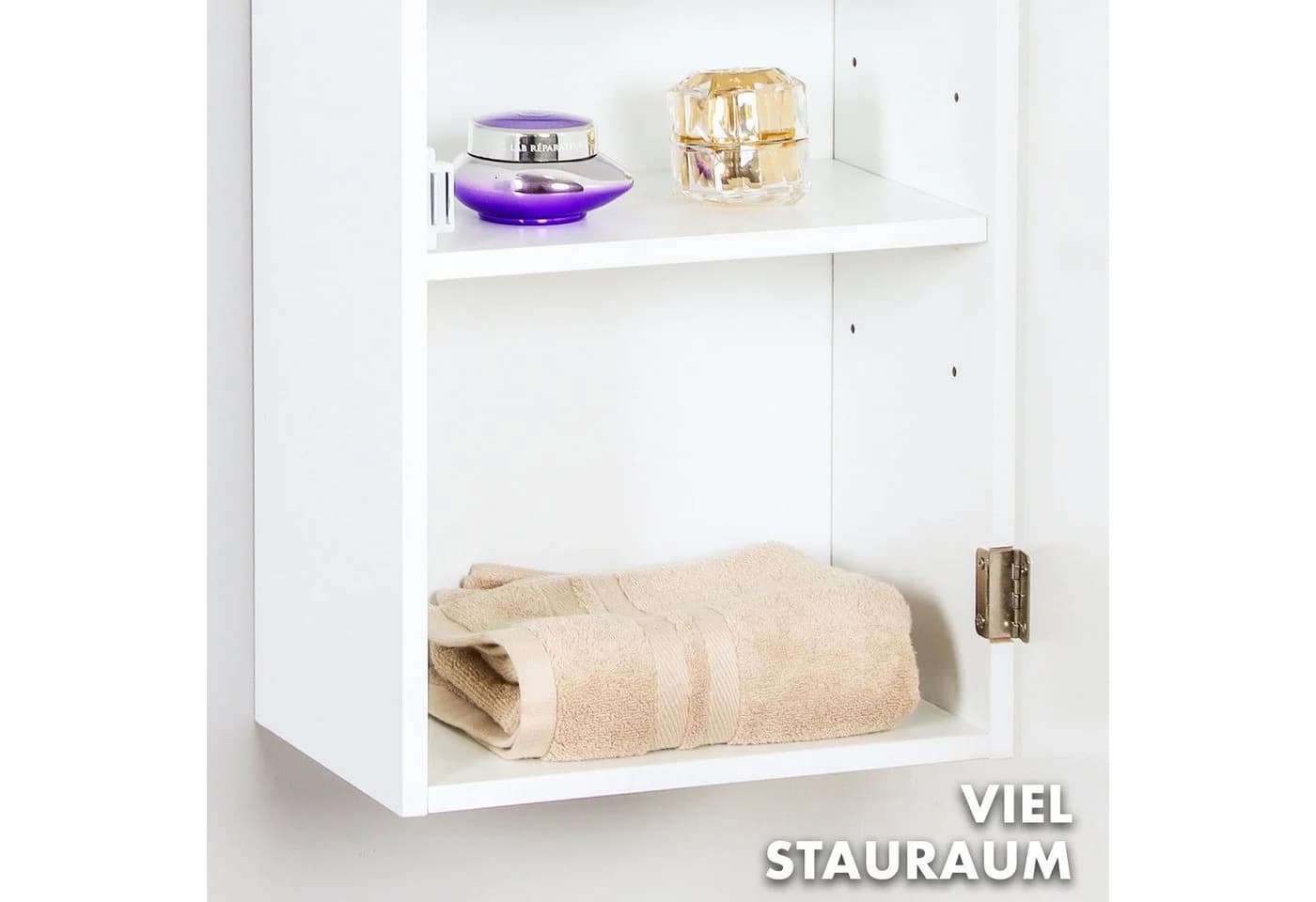 Floordirekt Hängeschrank Badezimmerschrank Nebraska Weiß - Bild 3
