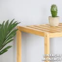 Floordirekt Bambus Standregal Lowa Schmal Elegant Bild 3
