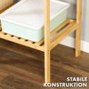 Floordirekt Bambus Standregal Lowa Schmal Elegant Bild 4