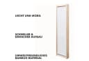 Floordirekt Paravent Bambus-Trennwand Tennessee Faltbar Beige Bild 3
