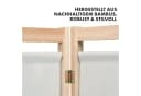 Floordirekt Paravent Bambus-Trennwand Tennessee Faltbar Beige Bild 4