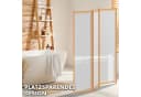 Floordirekt Paravent Bambus-Trennwand Tennessee Faltbar Beige Bild 5