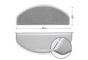Floordirekt Stufenmatte London Pro Halbrund Anthrazit Bild 1