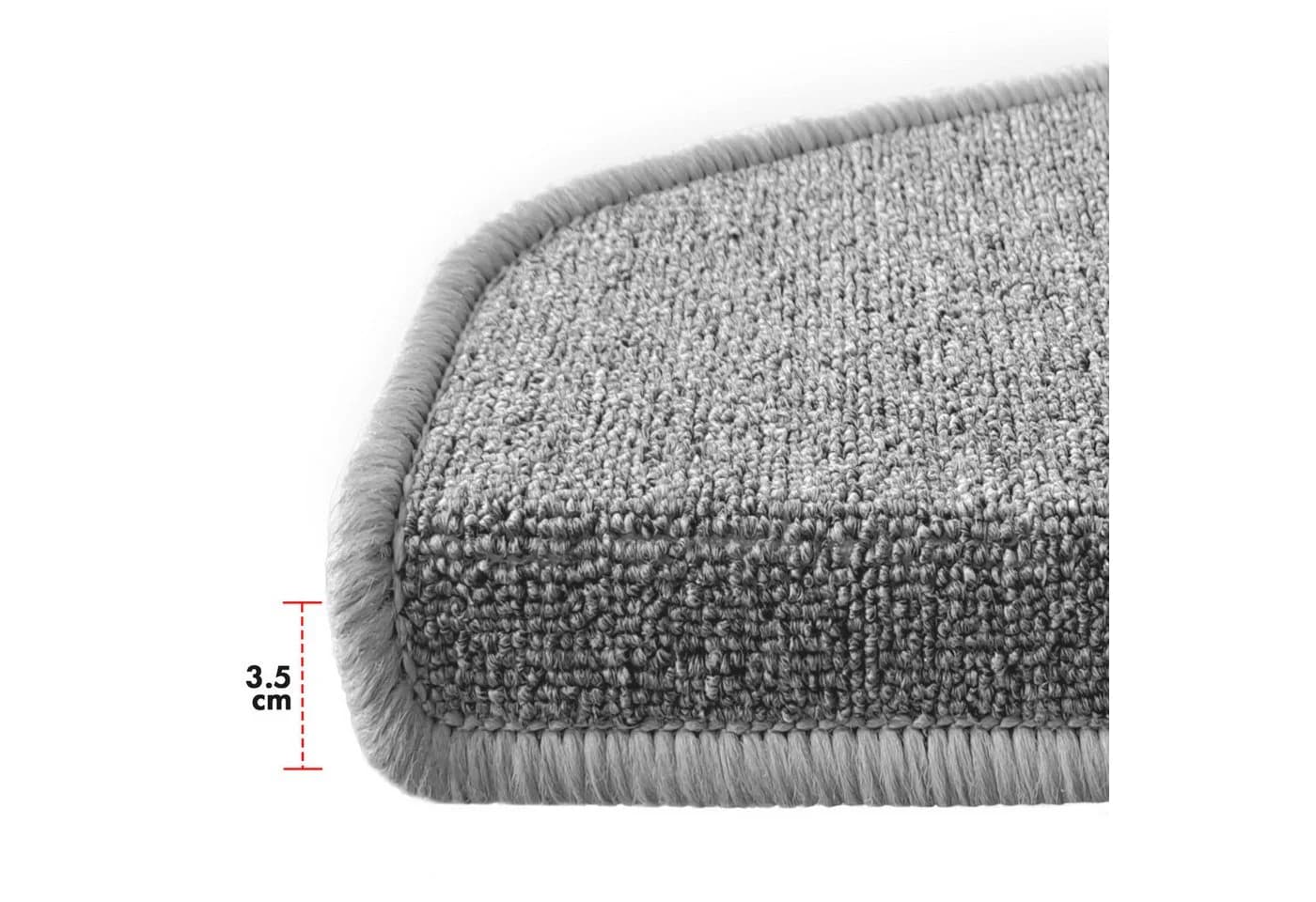 Floordirekt Stufenmatte London Pro Halbrund Anthrazit - Bild 3