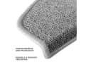 Floordirekt Stufenmatte London Pro Halbrund Anthrazit Bild 4